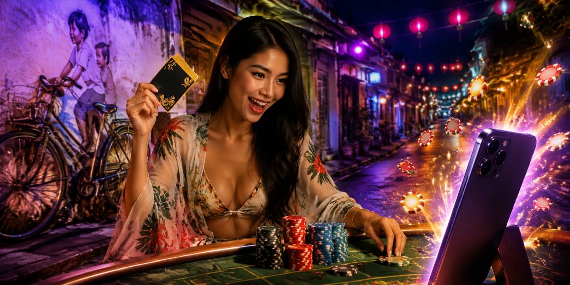 Meja Bali Vacation Langsung Dengan Streamer Interaktif